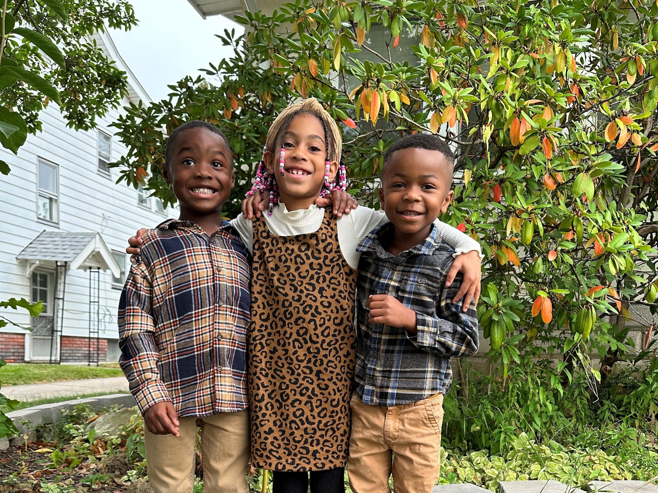 three adopted siblings